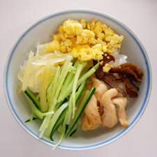 鶏飯 学校給食レシピ